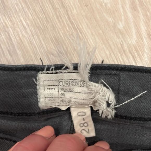 Current/Elliot Black Wash Jeans - Picture 2 of 5